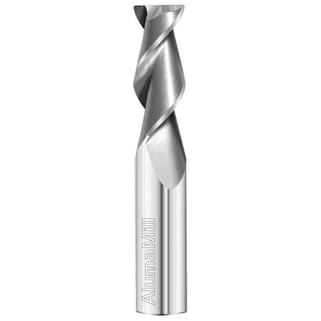 Fullerton Tool 2-Flute - 45 Degree Helix - 3825 AlumaMill HP End Mills, RH Spiral, Corner Radius, Standard, 3/4 38623